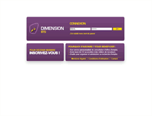 Tablet Screenshot of emploi.dimension-bts.com