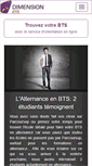 Mobile Screenshot of dimension-bts.com